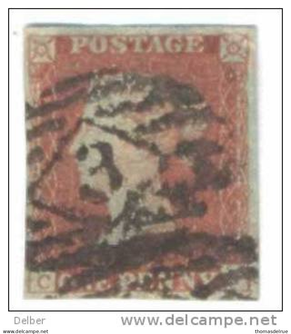 _A692: Penny Red : Imperf. SG#8-12 :  C__G - Used Stamps