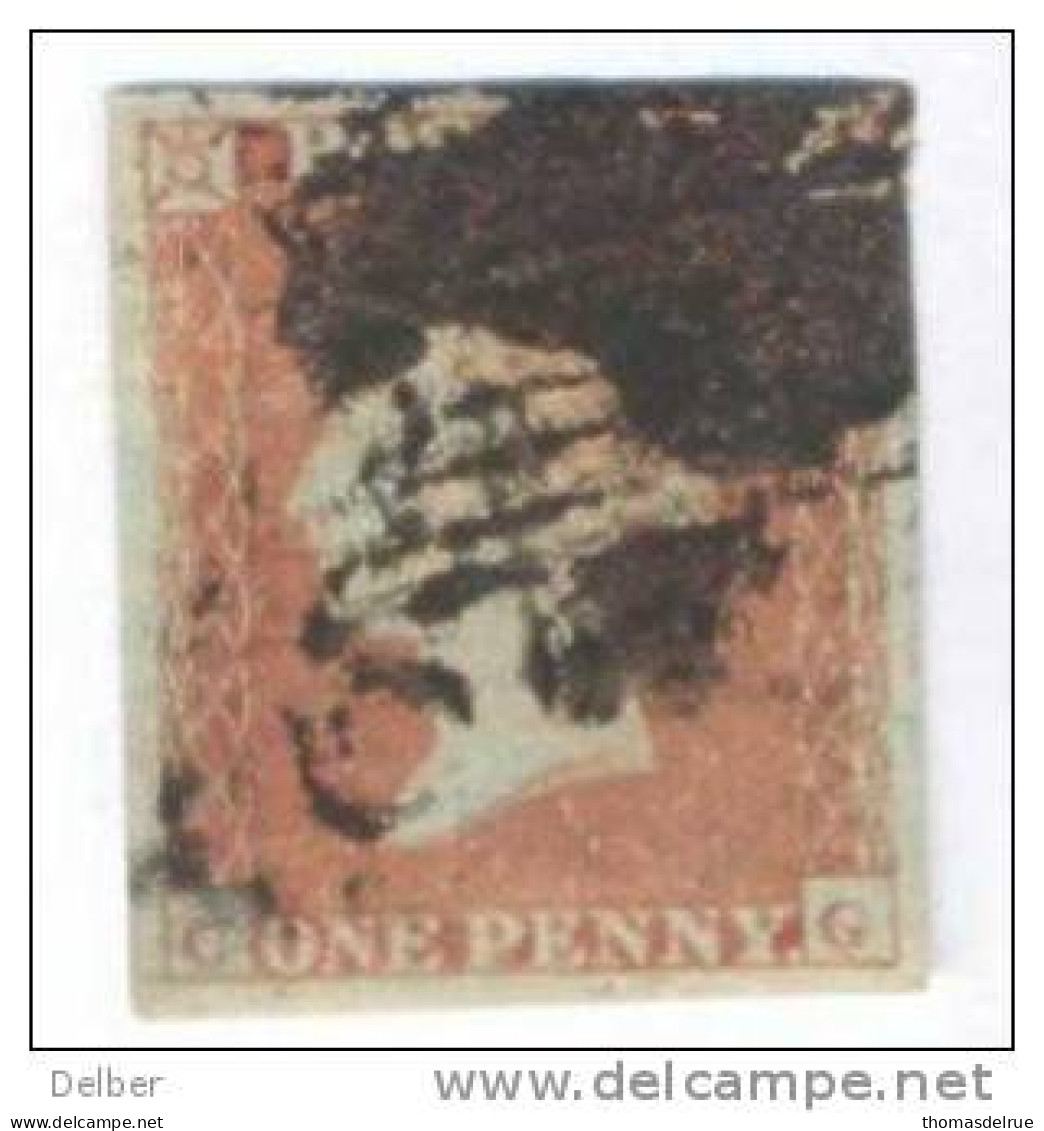 _A690: Penny Red : Imperf. SG#8-12 :  C__G - Used Stamps