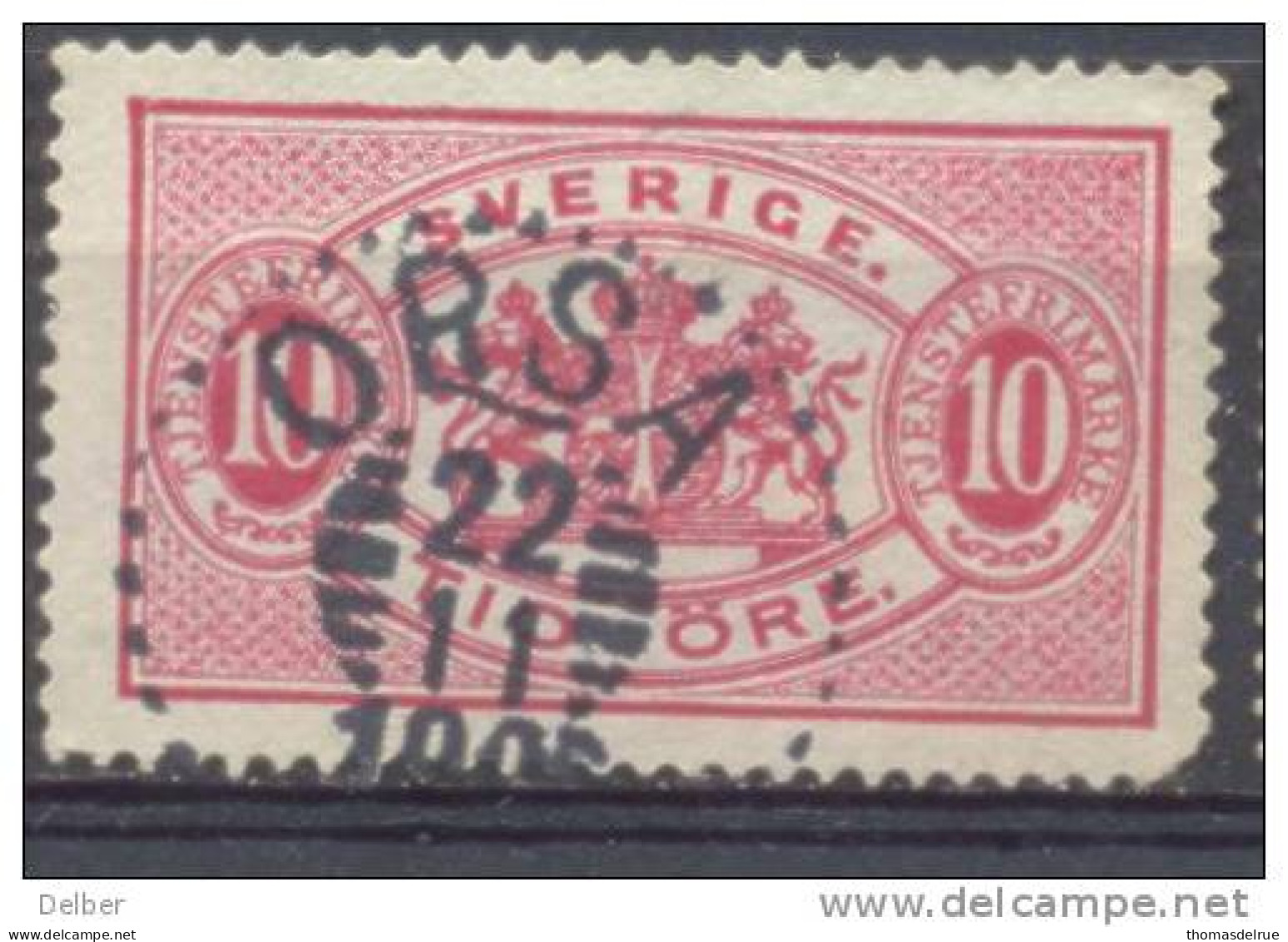 Ad926: Y.&T.N° S5:  ORSA - Dienstzegels