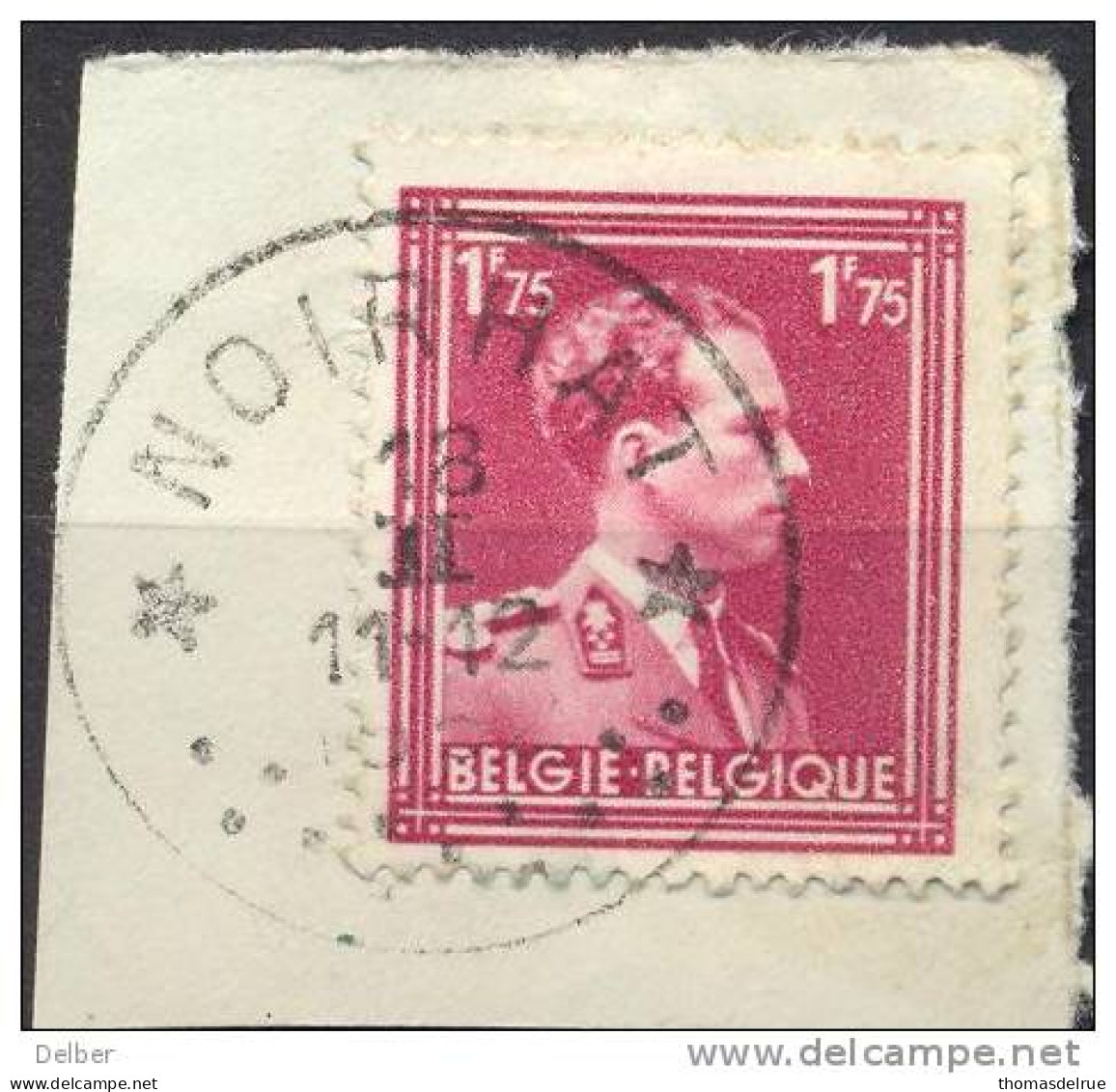 Qr875: N° 832: * NOIRHAT * :sterstempel - 1936-1957 Offener Kragen