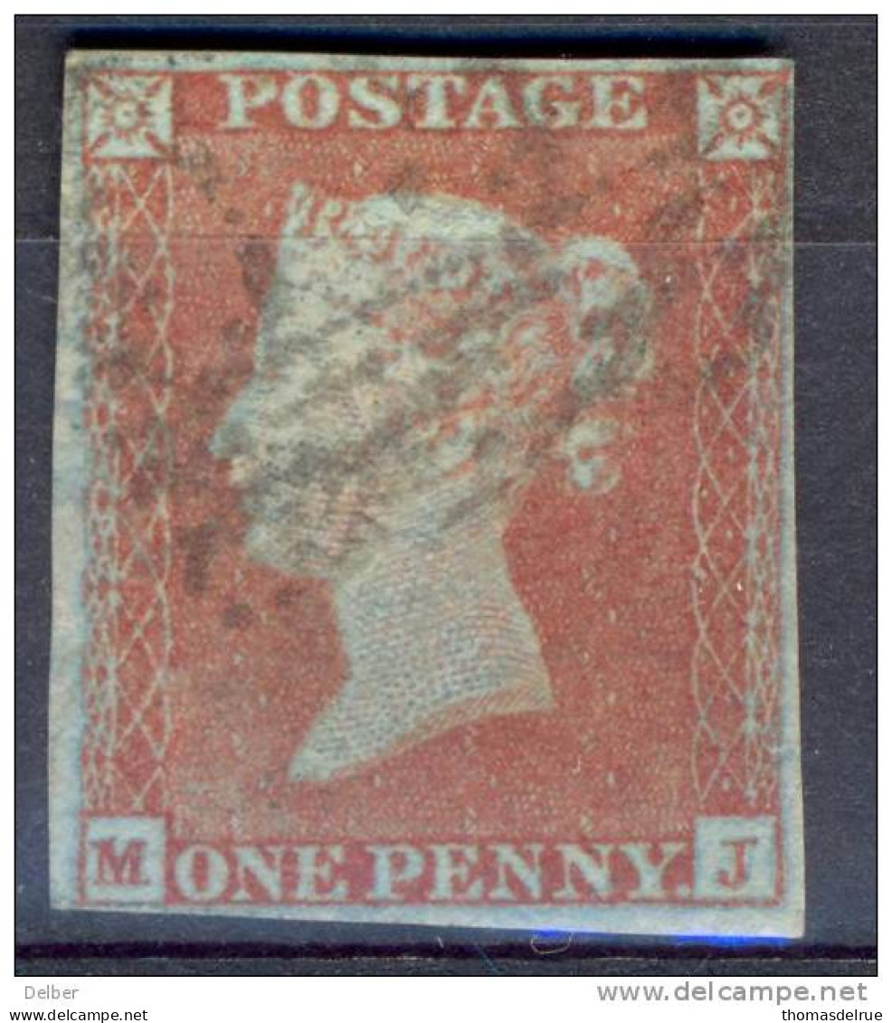 Ua424: Penny Red : Imperf. SG#8-12 : M__J  >>> 4 Margins... - Usati