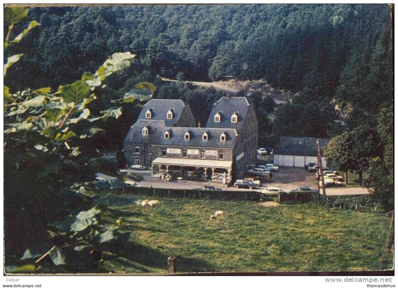 -R487: DAVERDISSE-SUR-LESSE " Hôtel Du Moulin ... Zegel Is Weggenomen... - Daverdisse