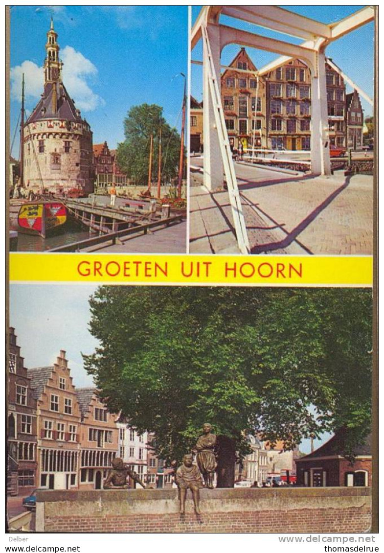 _R622: GROETEN UIT HOORN : > LIEGE(B) + Onbekend-stempels... - Hoorn