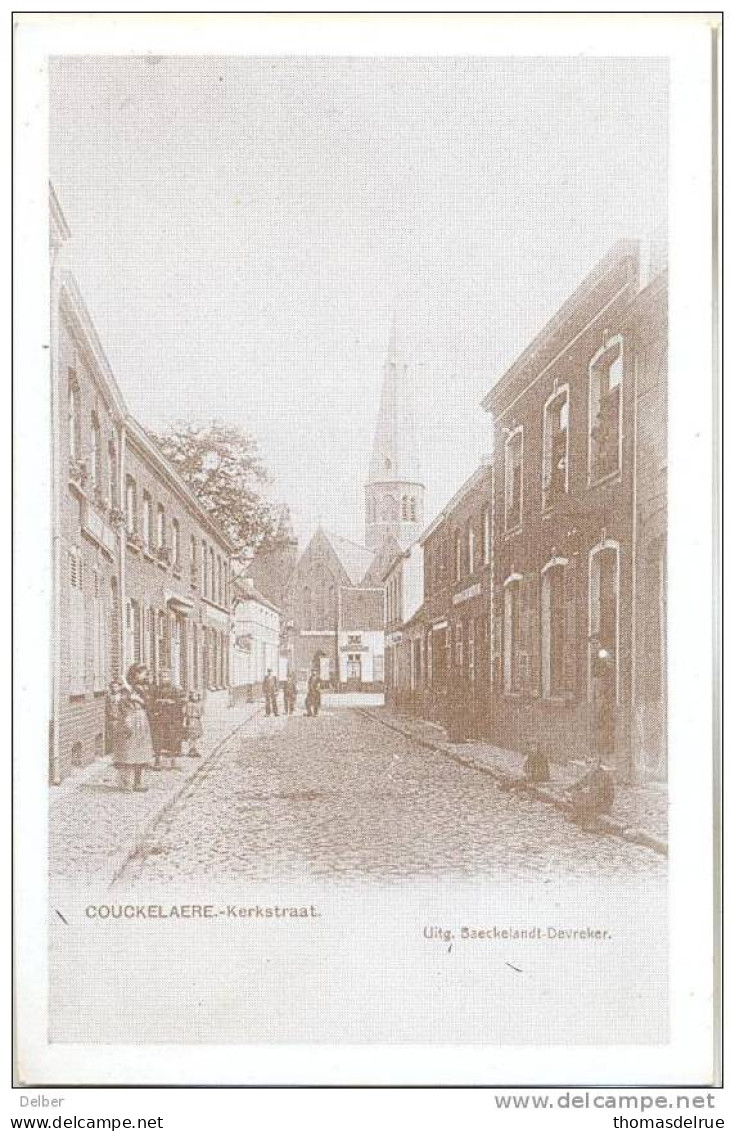 _R362: BRIEFKAART: KOEKELARE - Kerkstraat 1911 Reproduktie ...( Eens Aangeboden Door De WANDELCLUB  KOEKELARE - Koekelare