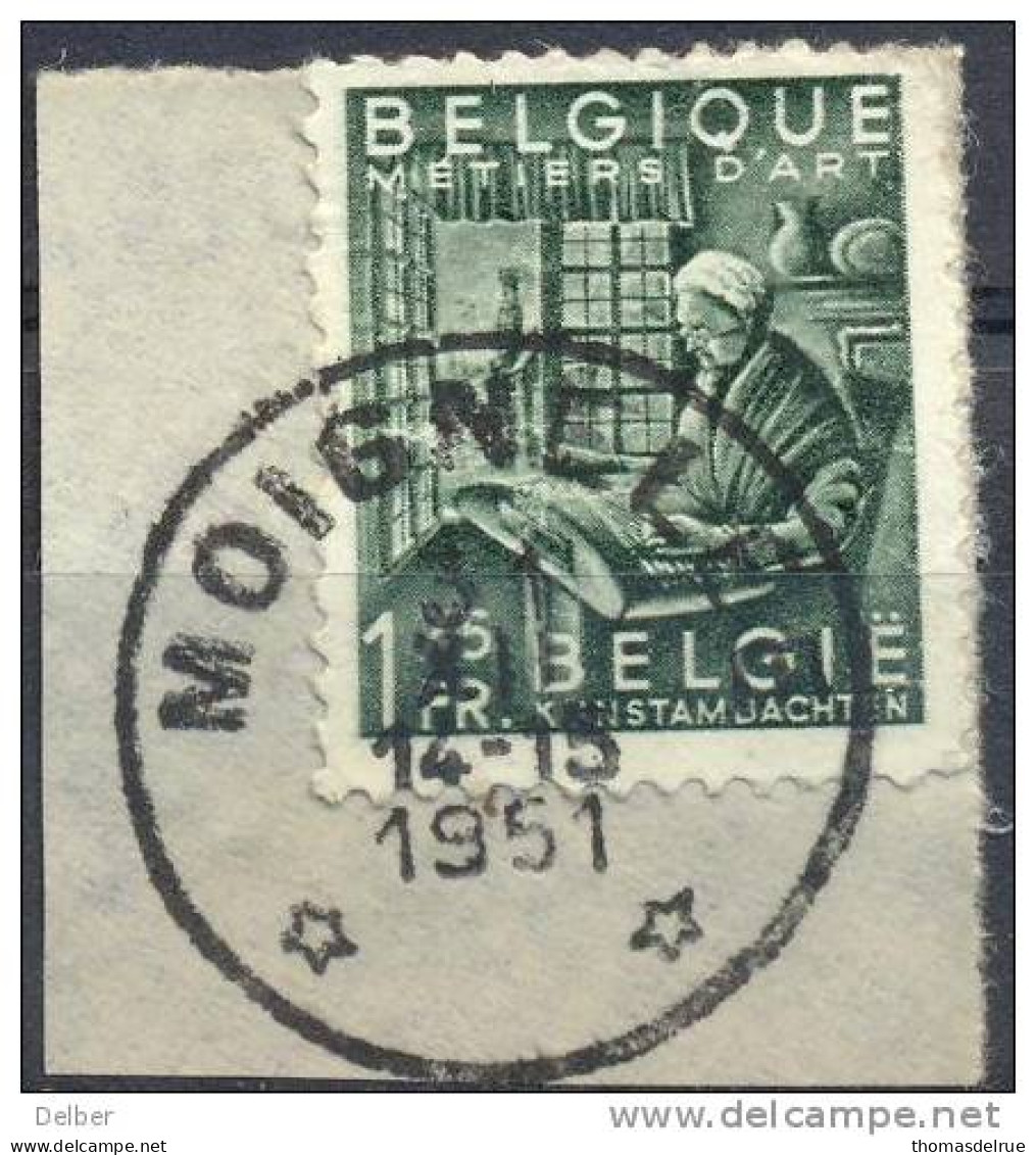 Xv831: N° 768 :/ Fragment: *MOIGNELEE* Sterstempel - 1948 Exportation