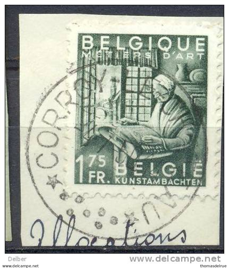 Xv834: N° 768 :/ Fragment: *CORROY-LE-CHATEAU* Sterstempel - 1948 Exportation