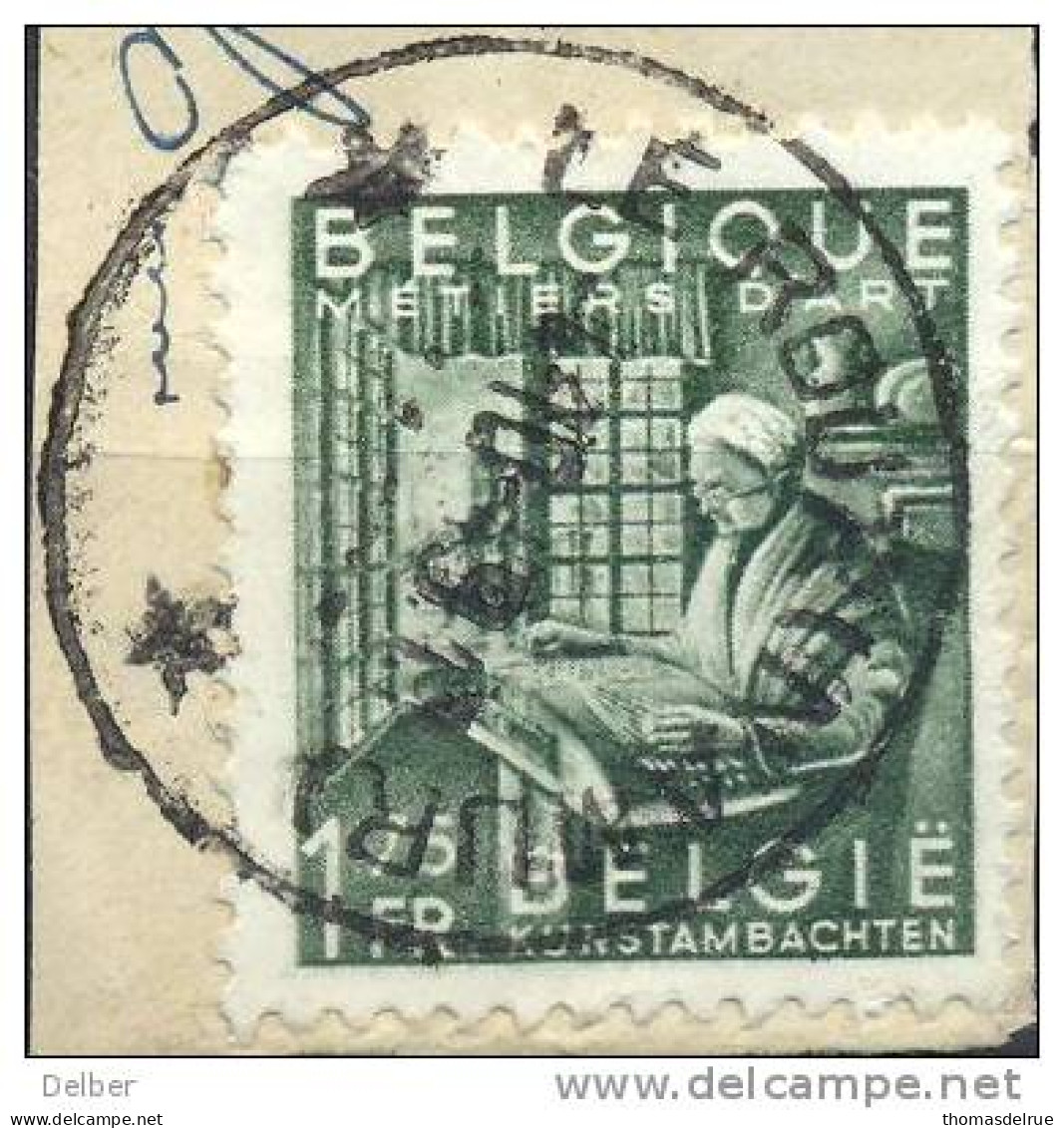 Xv836: N° 768 :/ Fragment: *LE ROULX(NAMUR) * : Sterstempel - 1948 Export