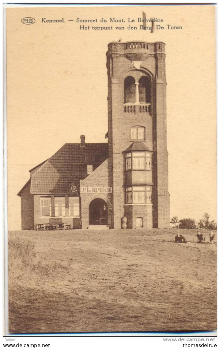 _G930: Kemmel - Sommet Du Mont. Le Belvédère Het Toppunt Van Den Berg. De Toren - Heuvelland