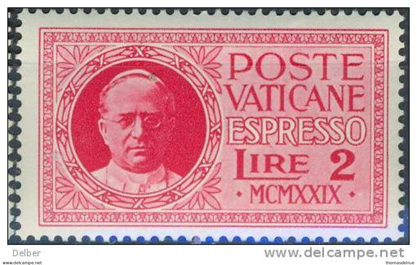 _Is939: POSTE VATICANE : Y.&T. N° E1: * [= Met Scharniertje] - Priority Mail