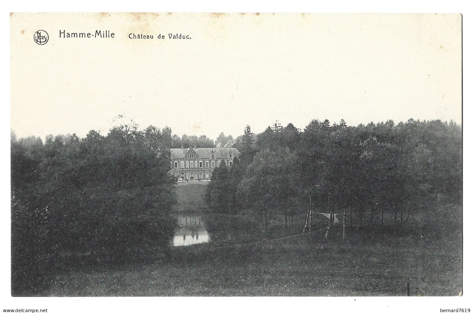 Belgique  - Hamme Mille  -  Chateau De Valduc - M Albert Janssen Et  Mme - Beauvechain