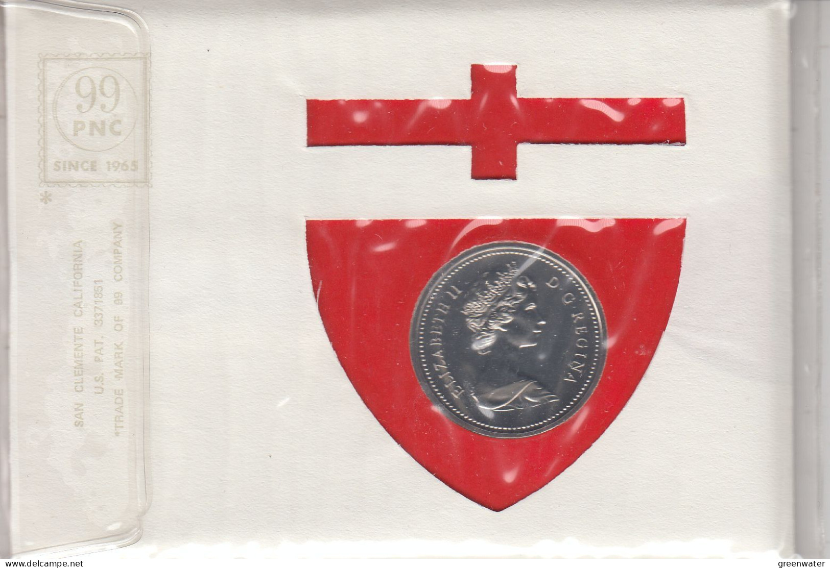 Canada Numisletter 1 Dollar Coin Ca Ottawa 9.II.1976 (CN153E) - Brieven En Documenten