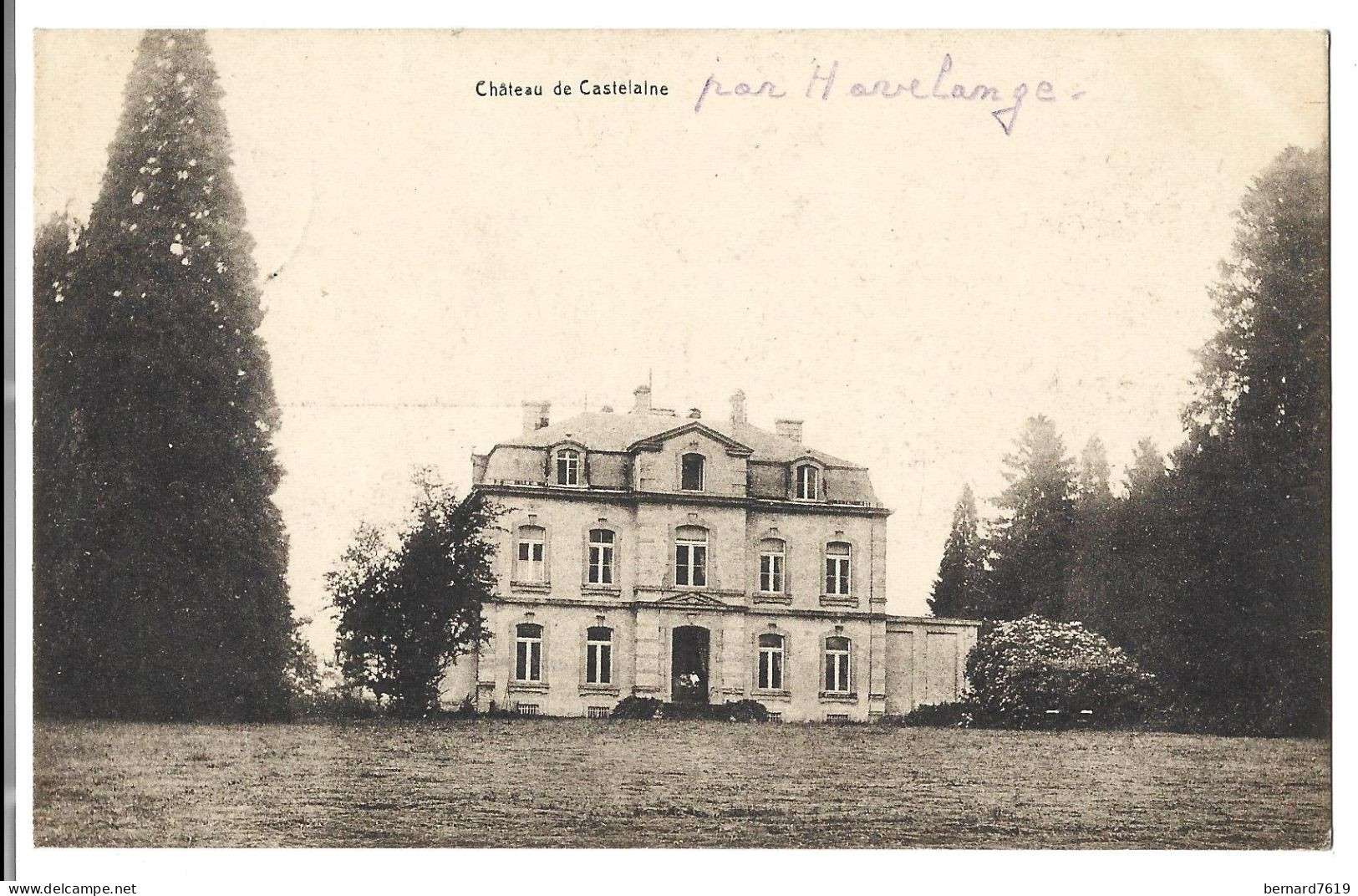 Belgique  -  Havelange  -  Chateau  De Castelaine -  Mme B  De Foubraeds - Quévy