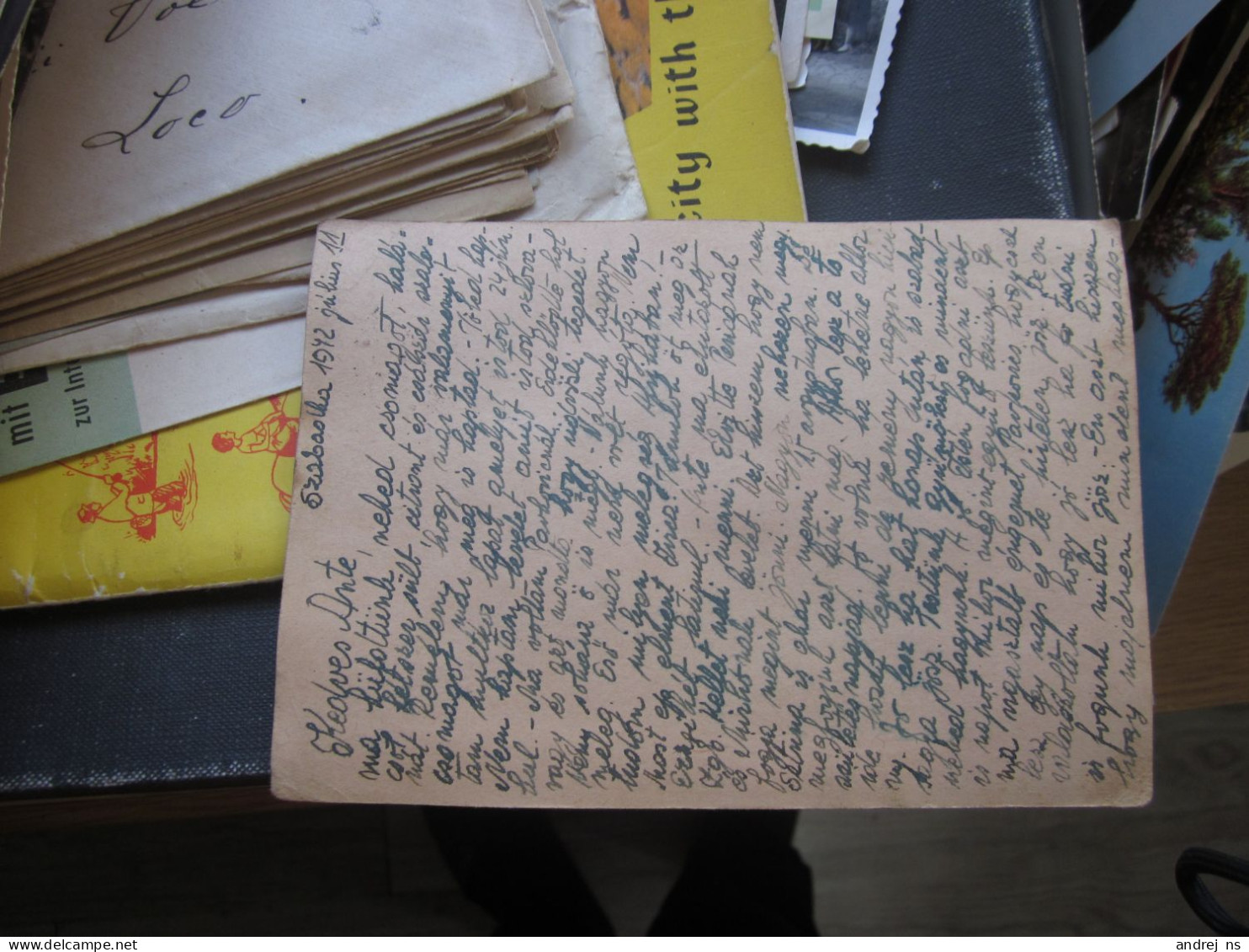 Tabori Postai Levelezolap WW@ Szabadka Subotica 1942 - Lettres & Documents