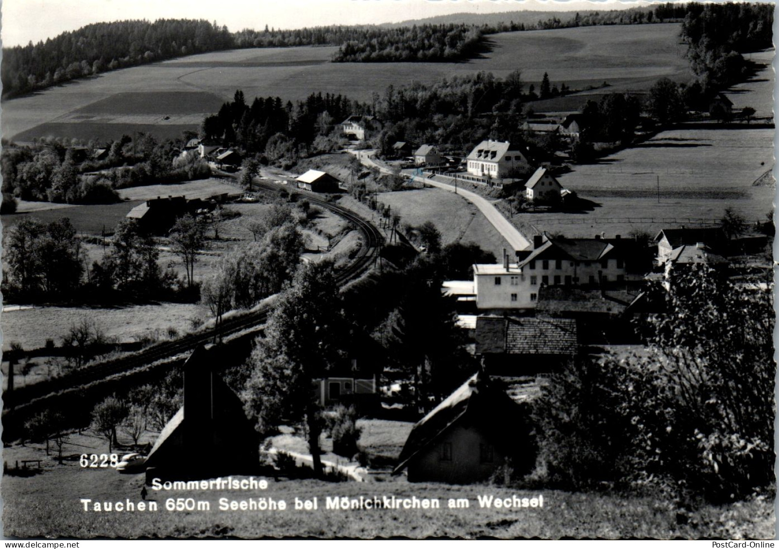 47040 - Niederösterreich - Tauchen , Bei Mönichkirchen , Wechsel , Panorama - Gelaufen  - Neunkirchen