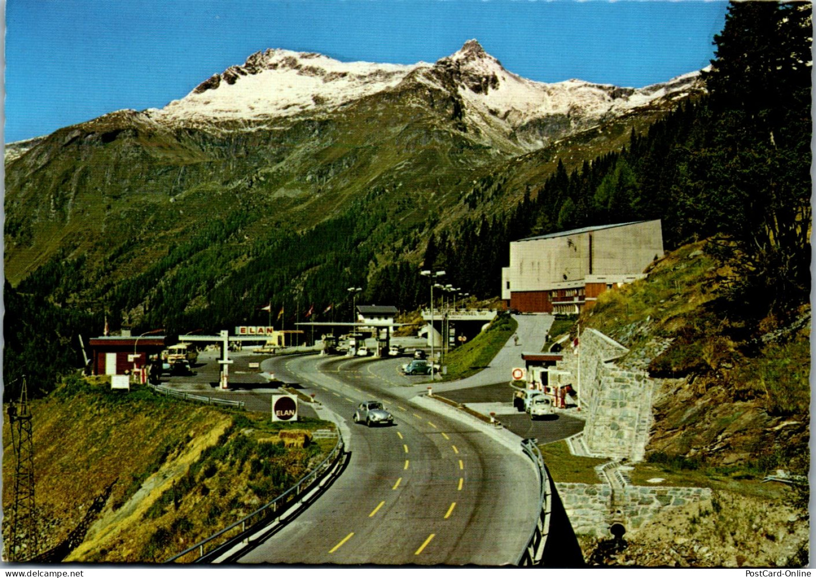 47036 - Tirol - Matrei , Elan Tankstelle Felbertauern Südportal , Alfons Kratzer , VW Käfer - Nicht Gelaufen  - Matrei Am Brenner