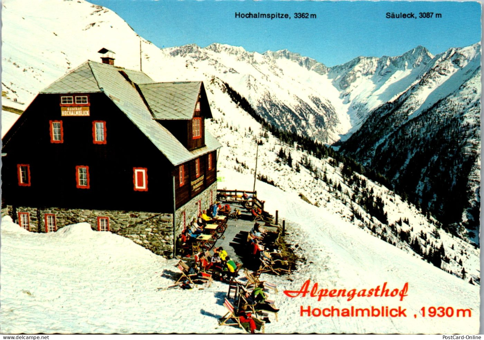 46942 - Kärnten - Mallnitz , Alpengastwirtschaft Hochlamblick - Gelaufen  - Mallnitz