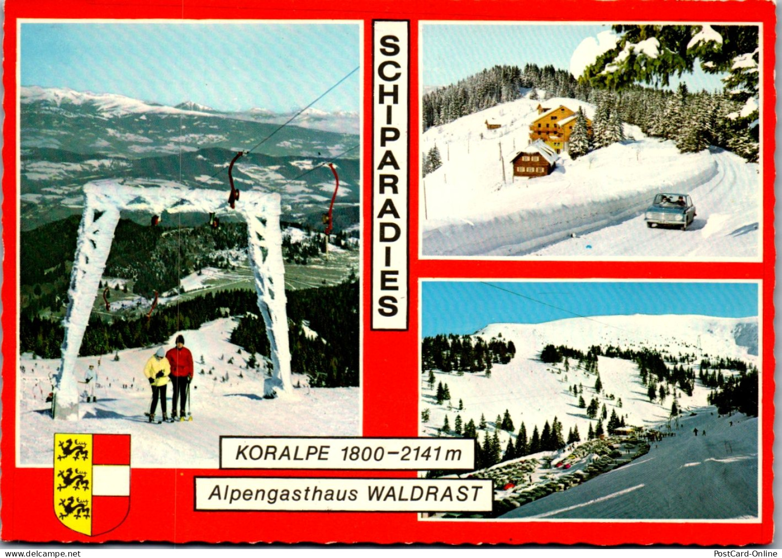 46937 - Kärnten - St. Stefan Im Lavantal , Alpengasthof Waldrast , Koralpe - Nicht Gelaufen  - Wolfsberg