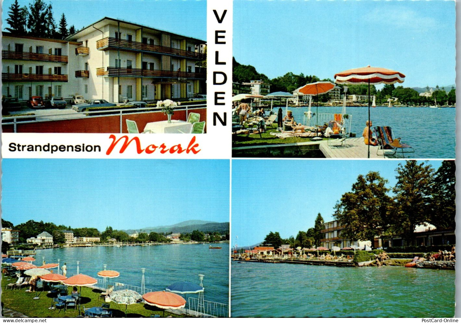 46930 - Kärnten - Velden , Strandpension Morak , Pension - Nicht Gelaufen  - Velden