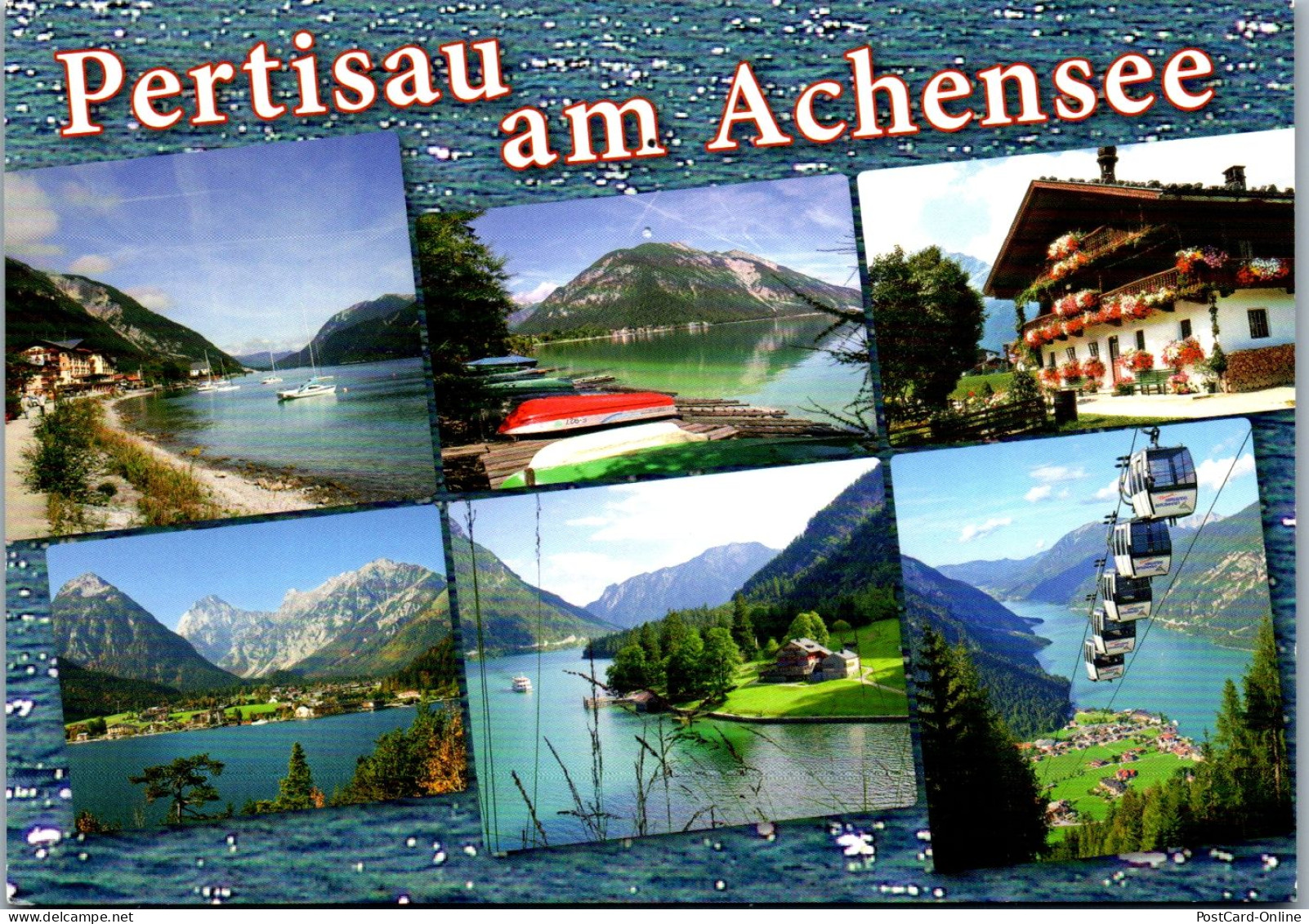 46915 - Tirol - Pertisau , Achensee , Mehrbildkarte - Gelaufen  - Pertisau