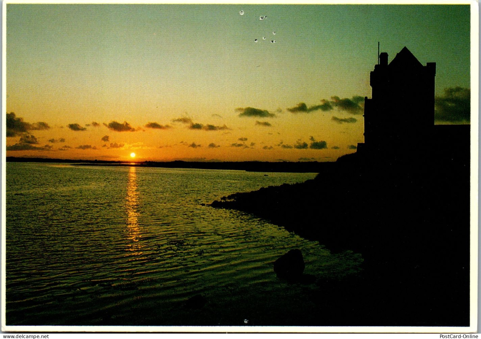 46904 - Irland - Galway , Dunguaire Castle , On The West Coast , Evening - Gelaufen  - Galway