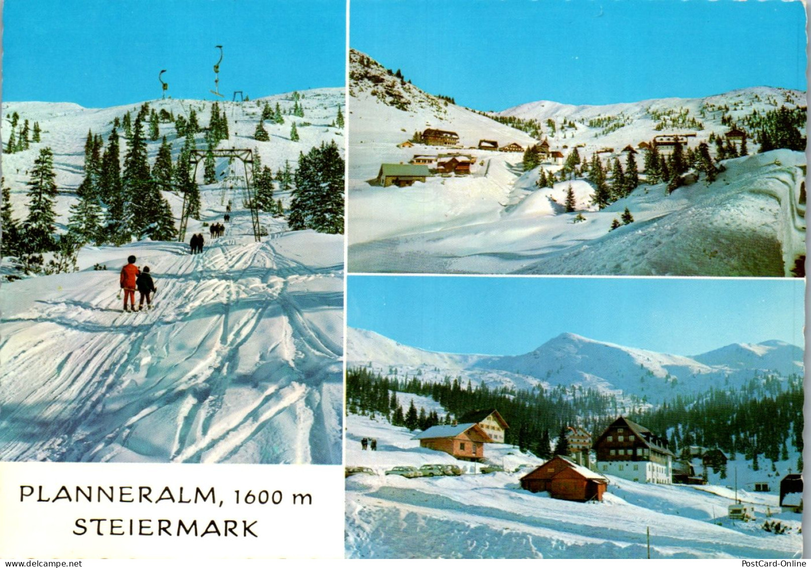 46887 - Steiermark - Donnersbach , Planneralm , Winter , Mehrbildkarte - Nicht Gelaufen 1970 - Donnersbach (Tal)