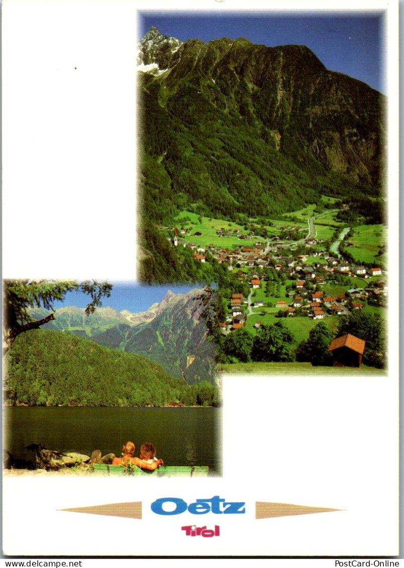 46802 - Tirol - Ötz , Mit Acherkogel , Piburger See , Ötztal - Gelaufen 1989 - Oetz