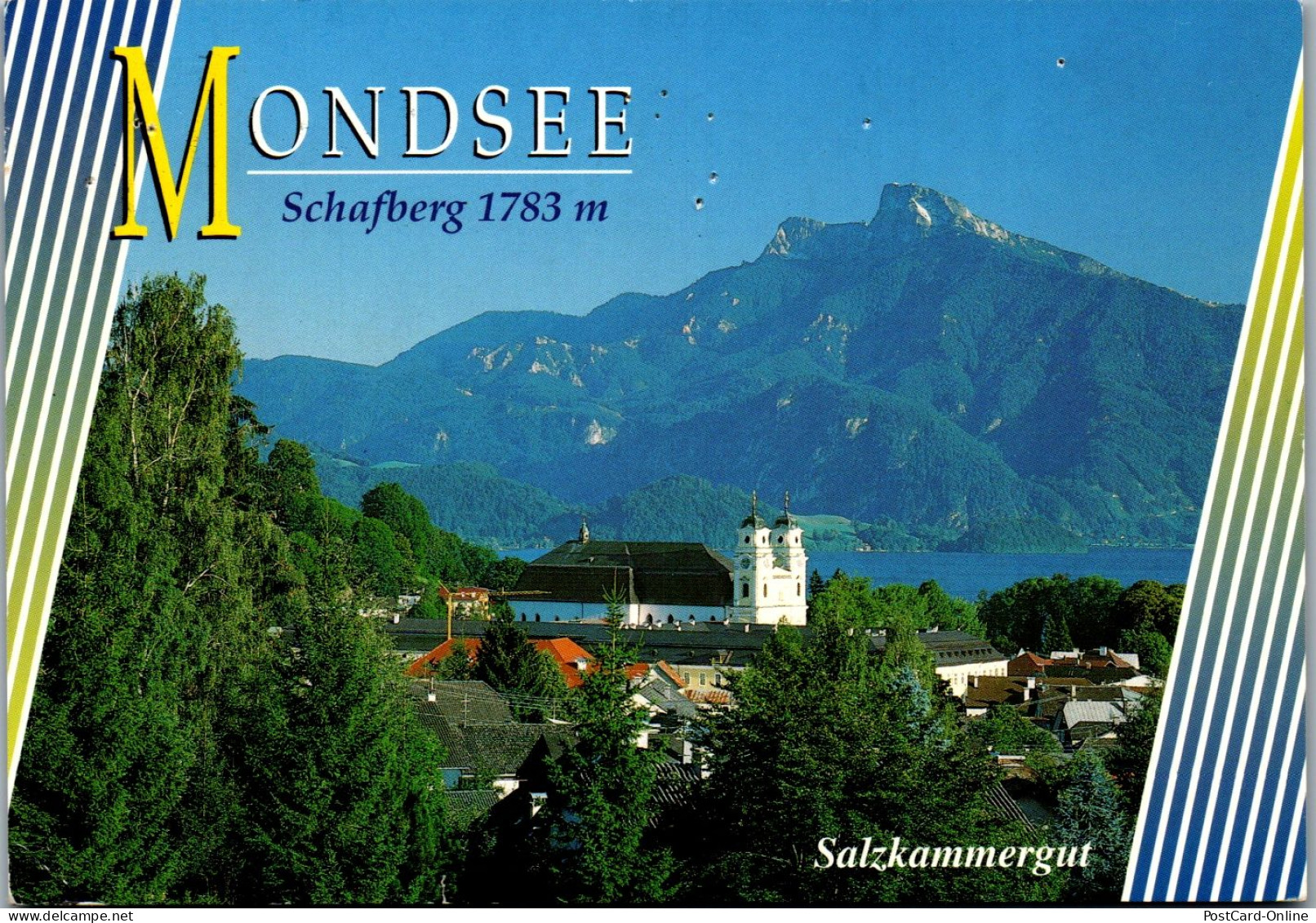 46771 - Oberösterreich - Mondsee , Schafberg , Panorama - Gelaufen  - Mondsee