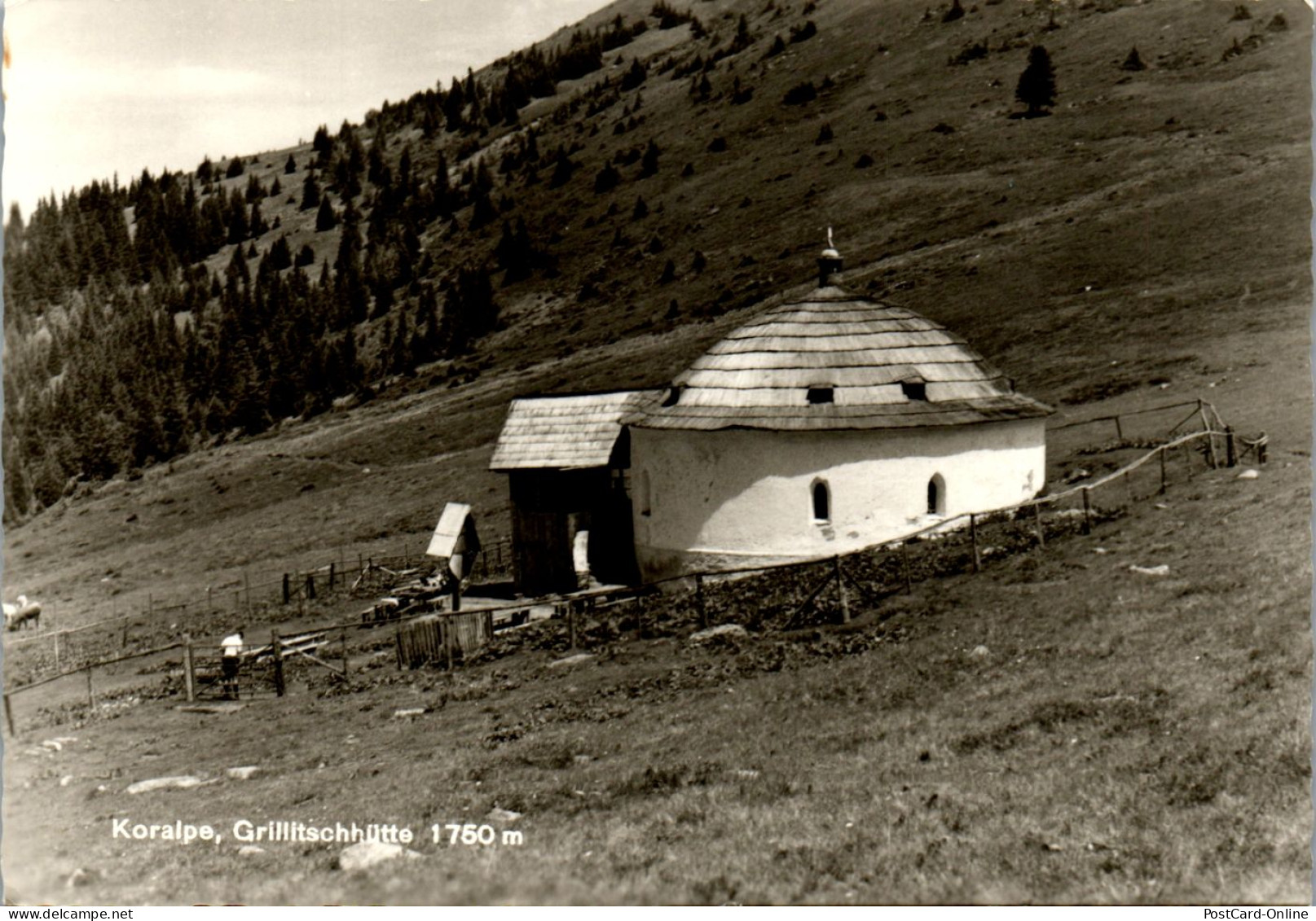 46734 - Steiermark - Koralpe , Grillitschhütte , Grillitsch Hütte , J. Ch. Jöbstl - Nicht Gelaufen  - Deutschlandsberg