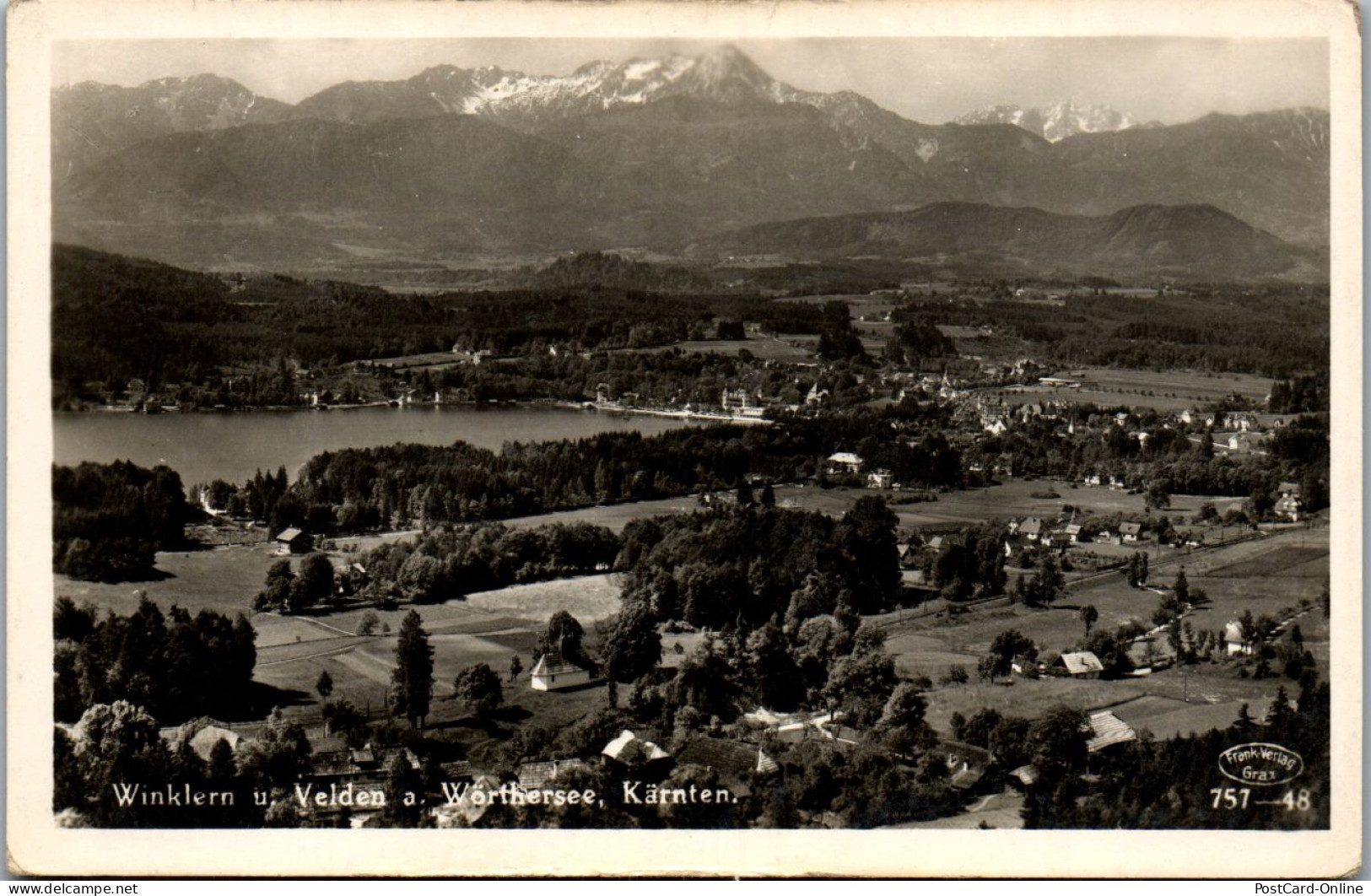 46712 - Kärnten - Winklern , Velden Am Wörthersee , Panorama - Nicht Gelaufen  - Velden