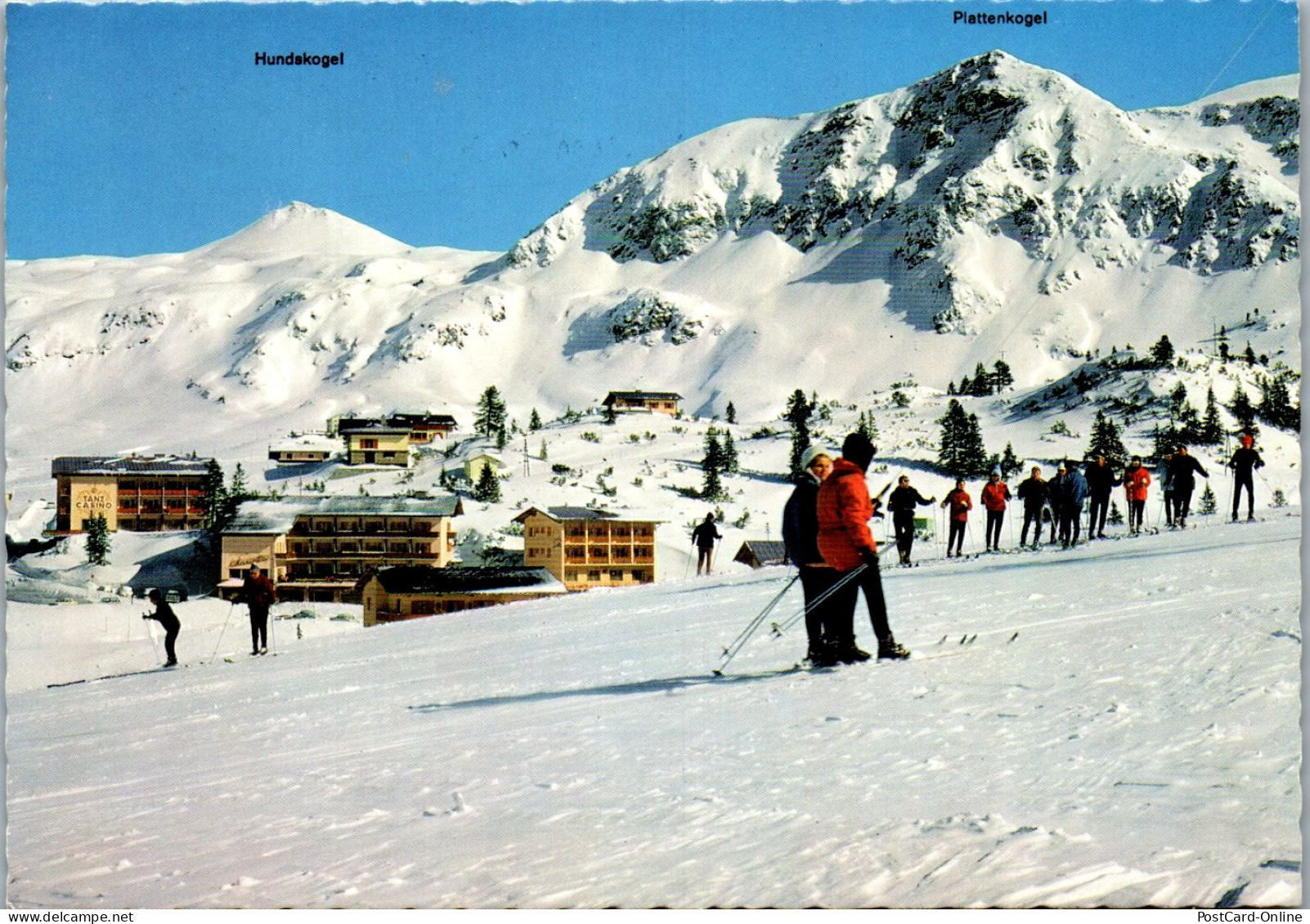 46705 - Salzburg - Obertauern , Skigebiet , Ski , Lift , Hundskogel , Plattenkogel - Nicht Gelaufen  - Obertauern