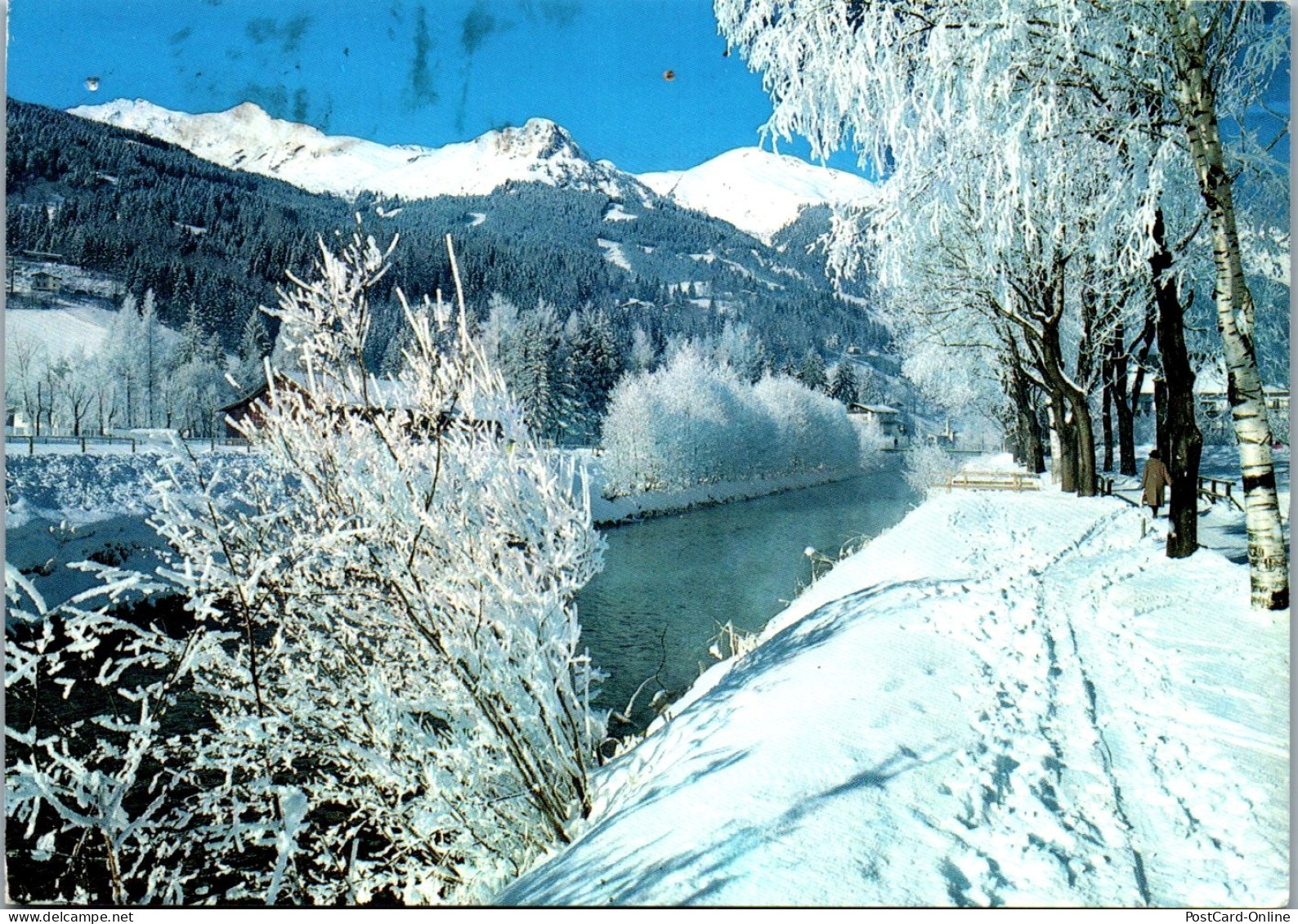 46637 - Salzburg - Bad Hofgastein , Achenpromenade Im Rauhreif , Hundskopf , Guggenstein , Schauerkogel - Gelaufen  - Bad Hofgastein