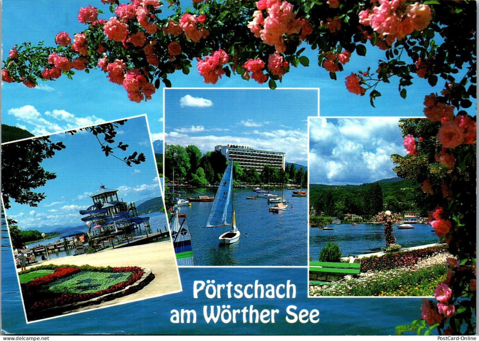 46622 - Kärnten - Pörtschach , Wörther See , Mehrbildkarte  - Gelaufen  - Pörtschach