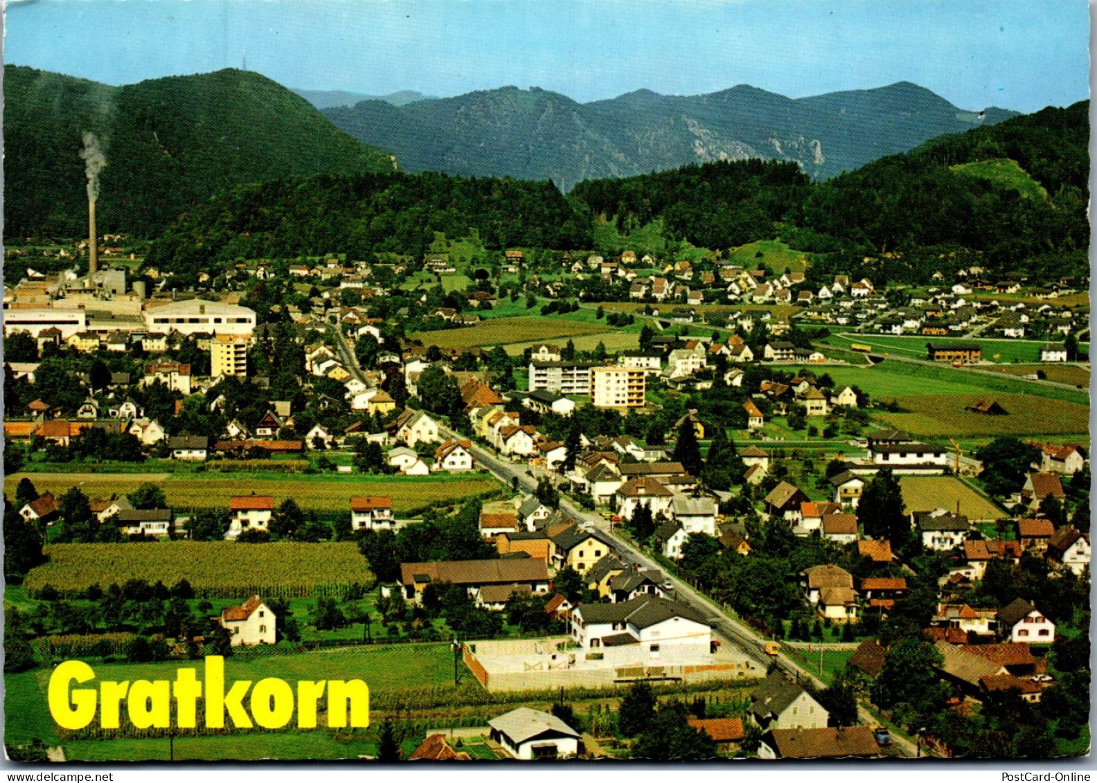 46620 - Steiermark - Gratkorn , Leykam Mürztaler Papier U. Zellstoff AG , Panorama - Gelaufen  - Gratkorn