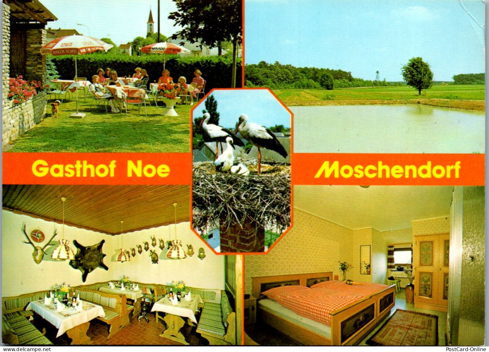 46613 - Burgenland - Moschendorf , Gasthof Josef Und Helga Noe , Mehrbildkarte - Nicht Gelaufen  - Güssing