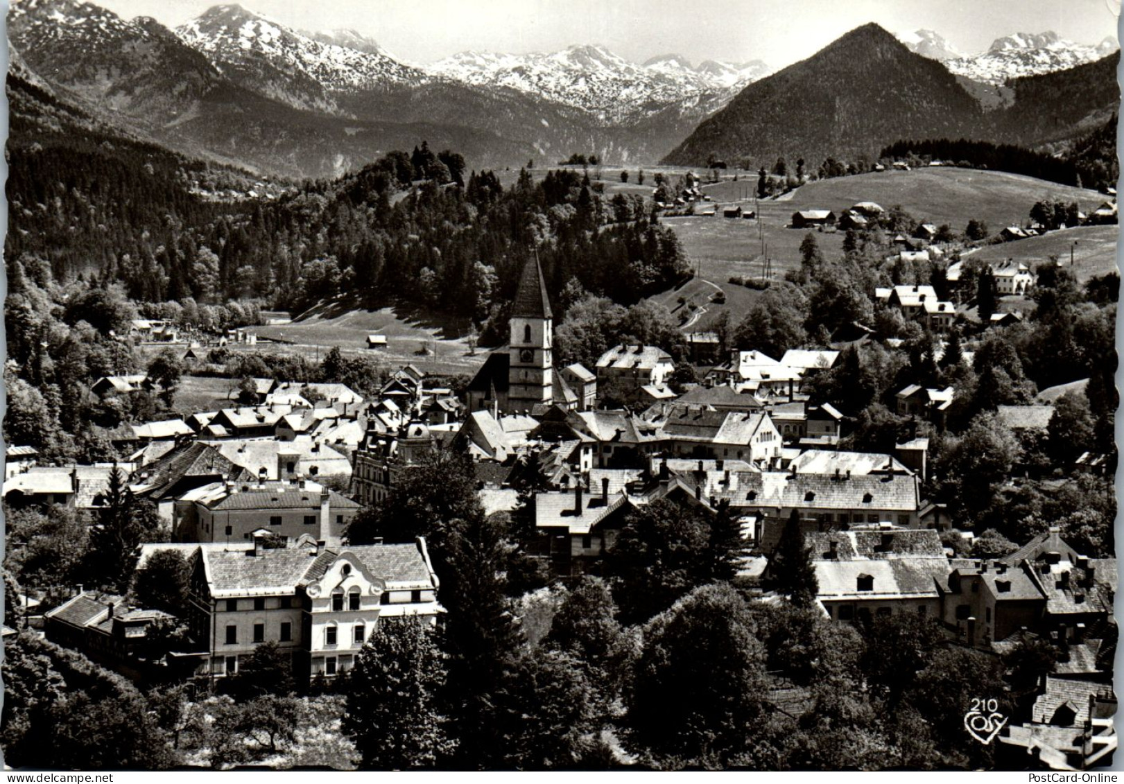 46562 - Steiermark - Bad Aussee , Mit Totem Gebirge , Panorama - Gelaufen 1965 - Ausserland