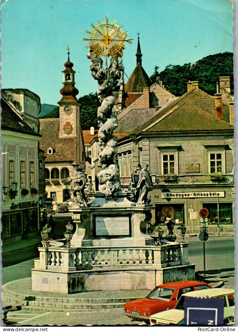 47169 - Niederösterreich - Mödling , Hauptplatz , Flugpost , Opel - Gelaufen 1979 - Mödling