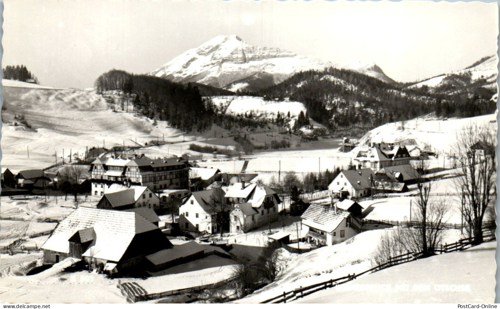 47166 - Niederösterreich - Wienerbruck , Mit Dem Ötscher , Panorama - Gelaufen 1969 - Lilienfeld