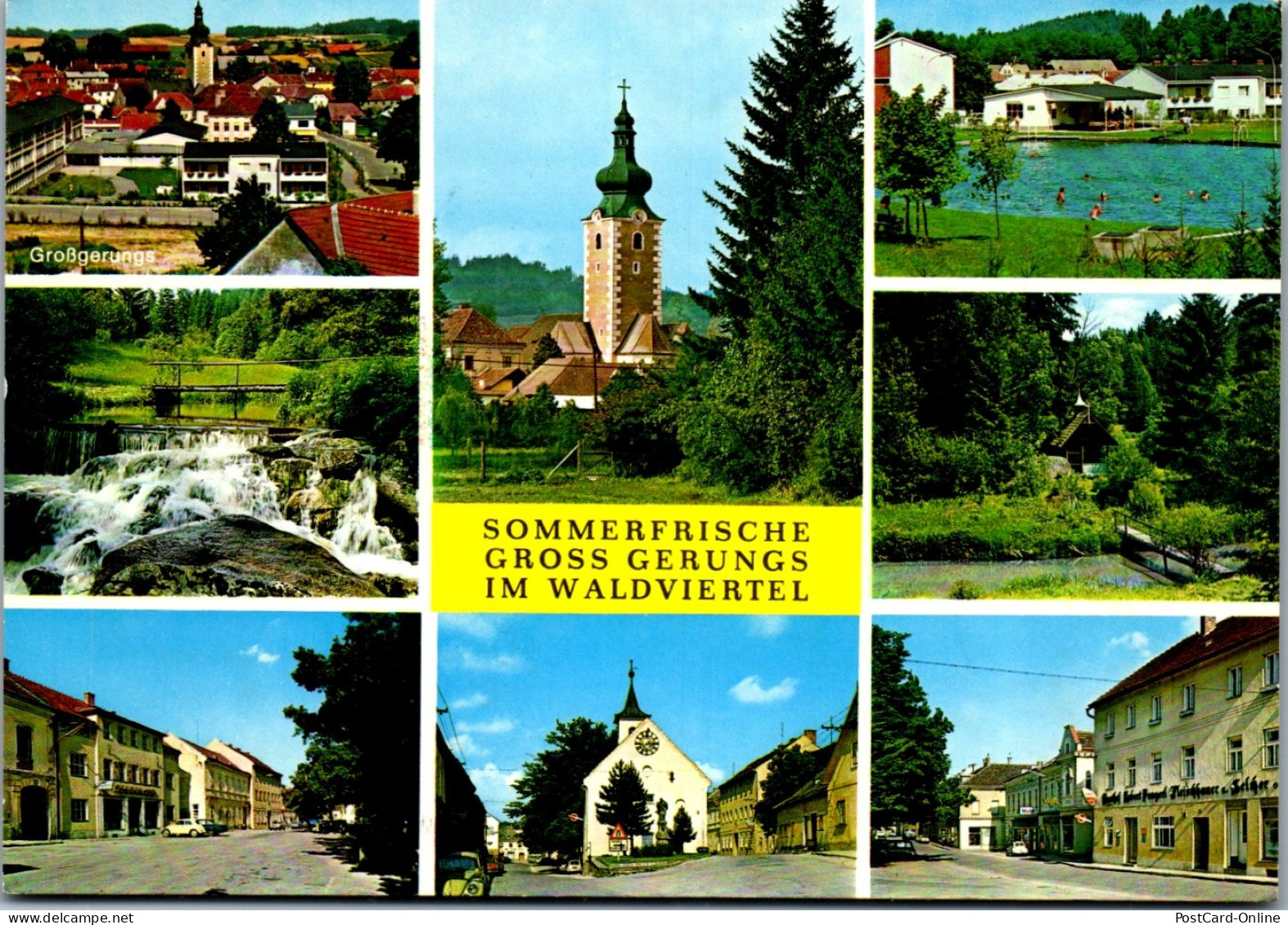 47149 - Niederösterreich - Gross Gerungs , Waldviertel , Mehrbildkarte - Gelaufen 1984 - Zwettl