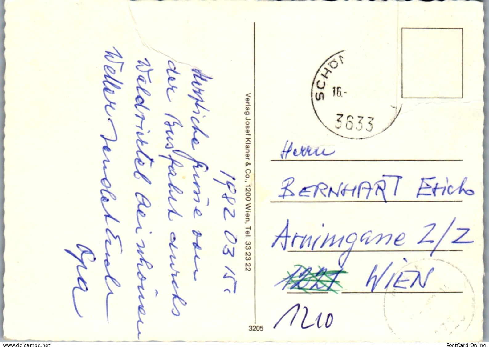 47140 - Niederösterreich - Waldviertel , Schönbach , Franzosenstein , Arbesbach , Traunstein , Mehrbildkarte - Gel. 1982 - Zwettl