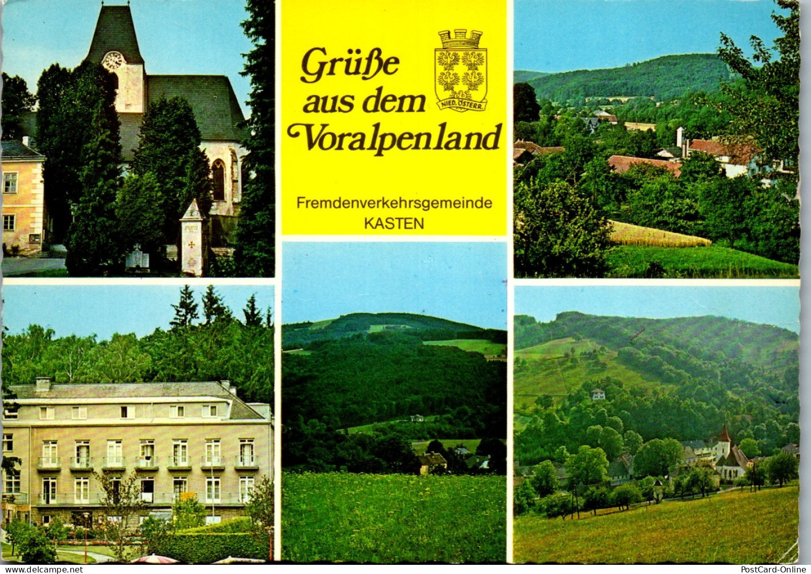 47133 - Niederösterreich - Kasten , Dörfl , Stössing , Fahrafeld , Mehrbildkarte - Nicht Gelaufen  - St. Pölten