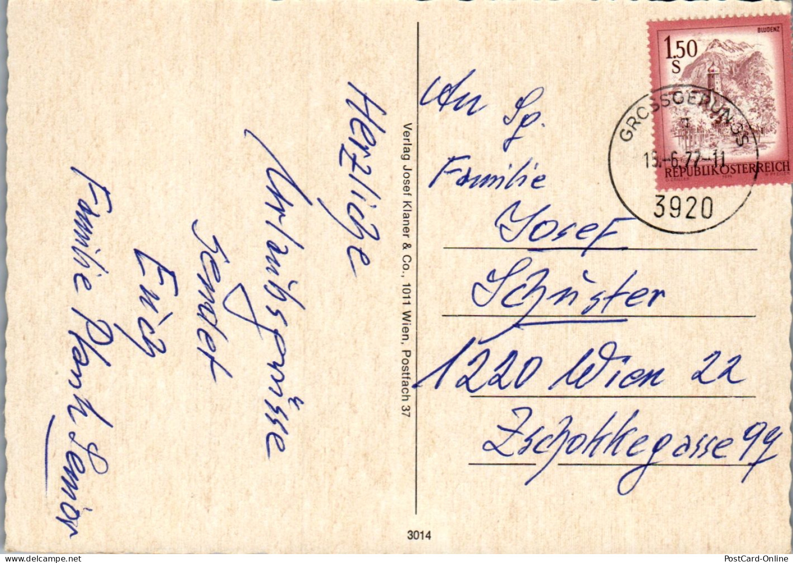 47138 - Niederösterreich - Waldviertel , Schönbach , Ruine Arbesbach , Marbach , Etzen , Mehrbildkarte - Gelaufen 1977 - Zwettl