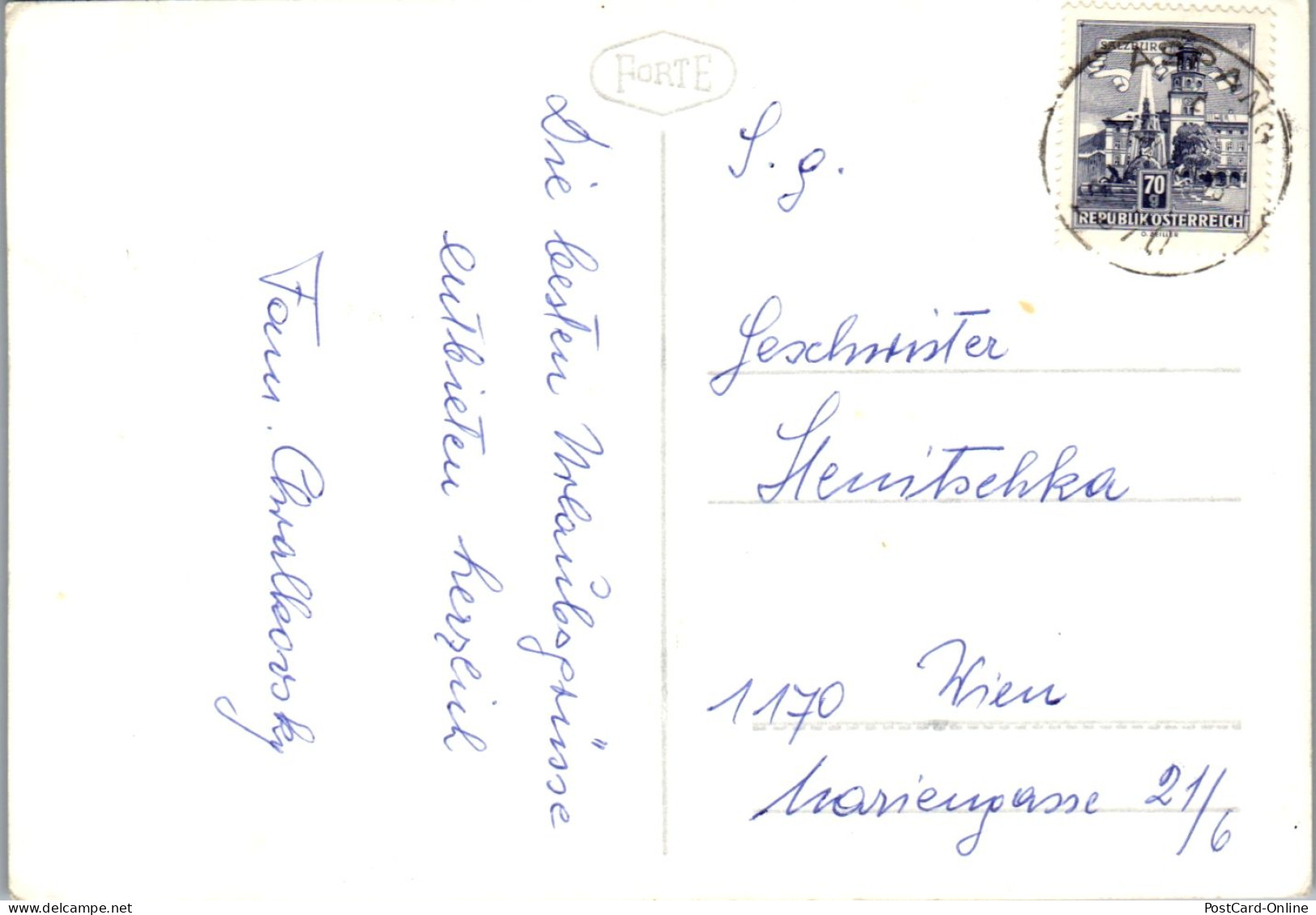 47107 - Niederösterreich - St. Peter Am Wechsel , Gasthof Zum Peterwirt , Mehrbildkarte - Gelaufen  - Wechsel