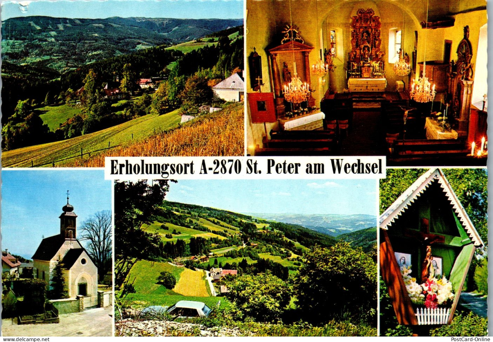 47109 - Niederösterreich - St. Peter Am Wechsel , Mehrbildkarte - Gelaufen  - Wechsel