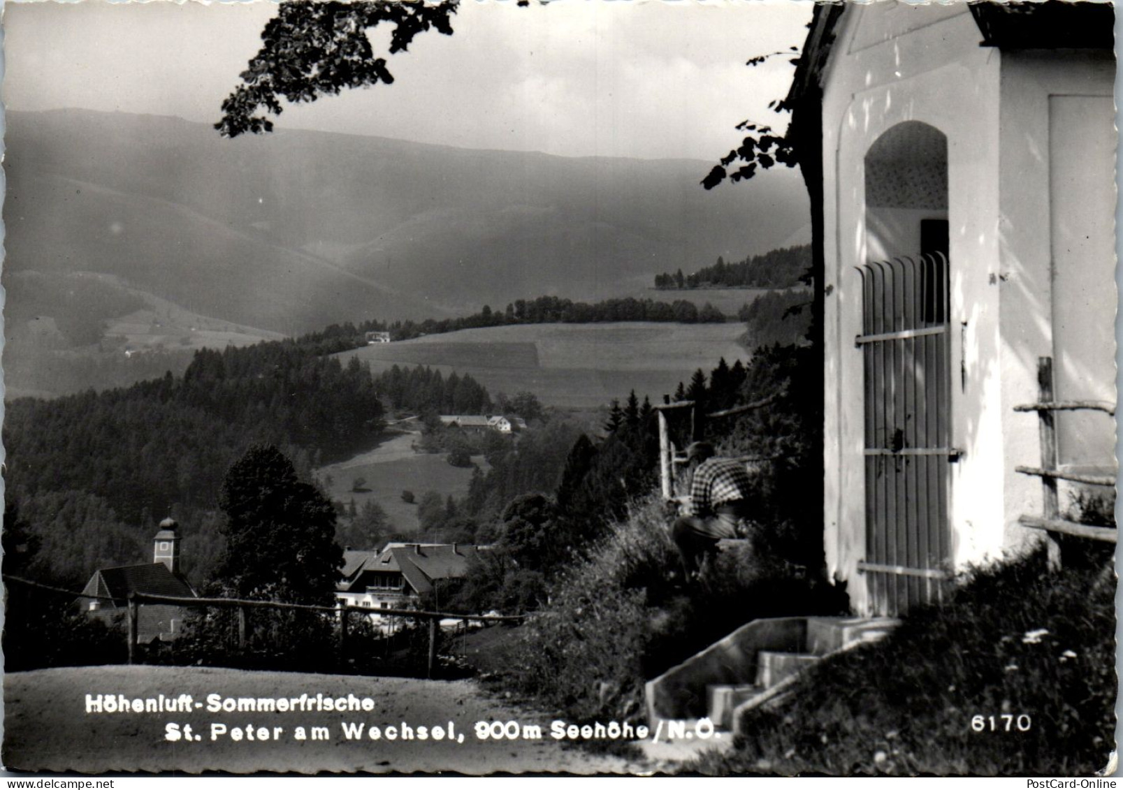 47106 - Niederösterreich - St. Peter Am Wechsel , Panorama - Gelaufen 1968 - Wechsel