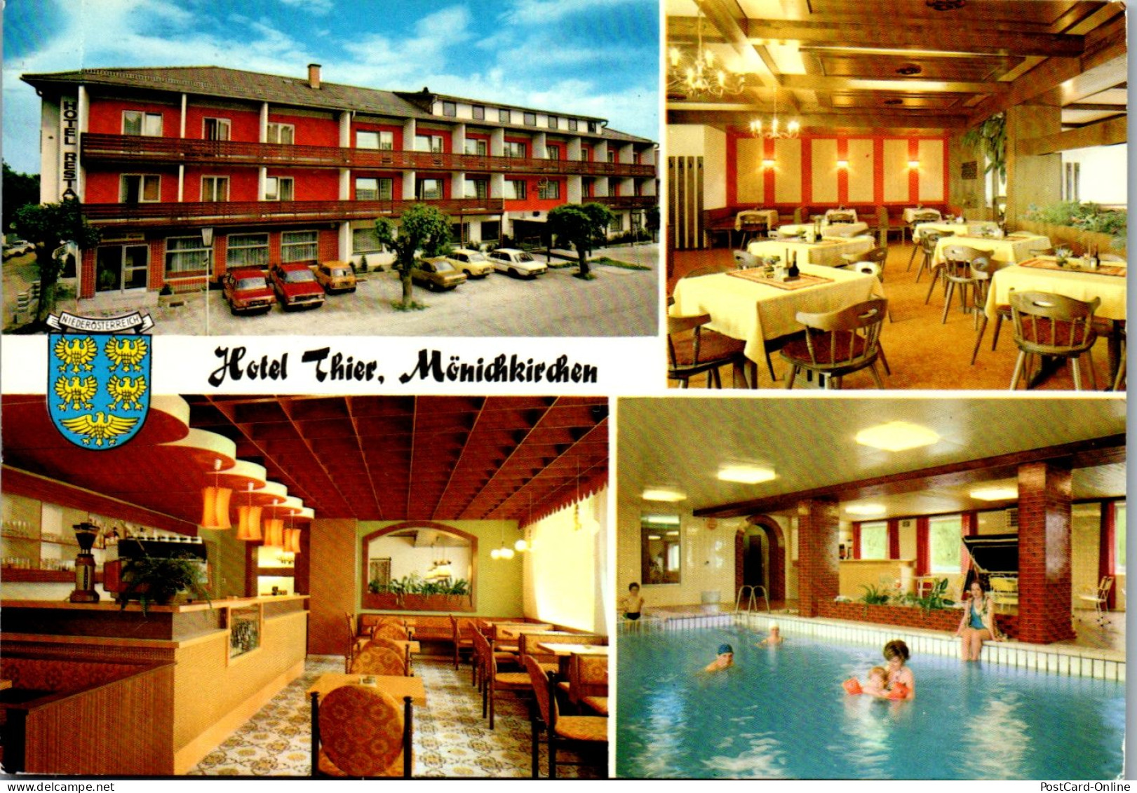 47095 - Niederösterreich - Mönichkirchen , Am Wechsel , Hotel Thier - Gelaufen 1983 - Neunkirchen