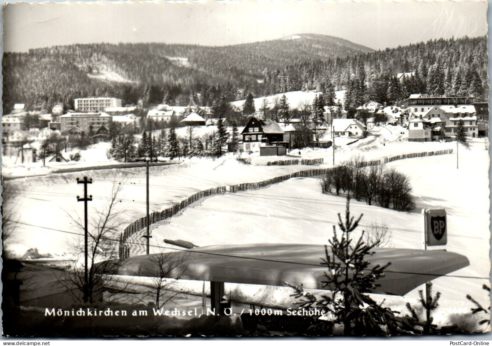 47083 - Niederösterreich - Mönichkirchen , Am Wechsel , Panorama - Gelaufen 1972 - Neunkirchen