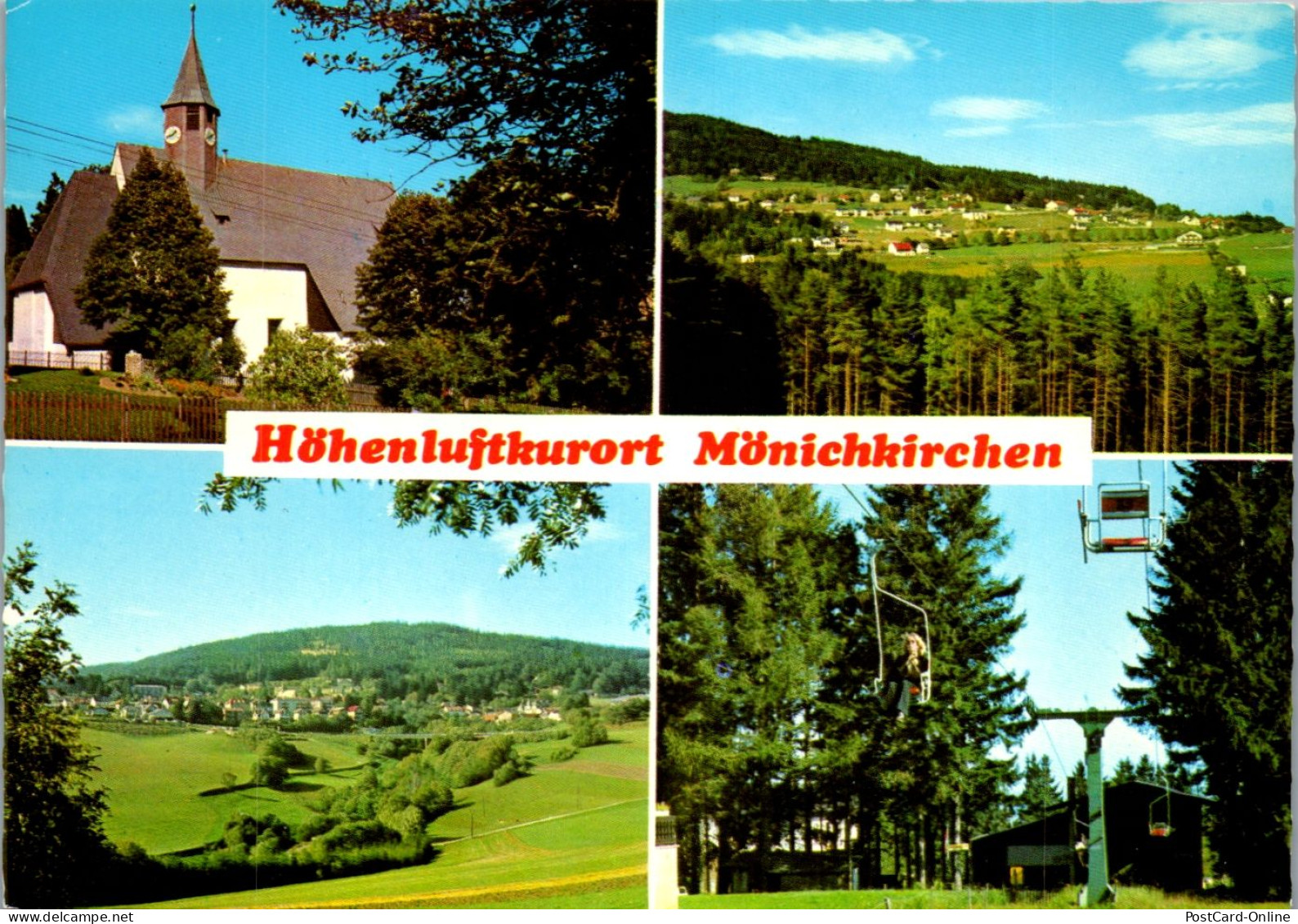 47089 - Niederösterreich - Mönichkirchen , Am Wechsel , Mehrbildkarte - Gelaufen 1978 - Neunkirchen