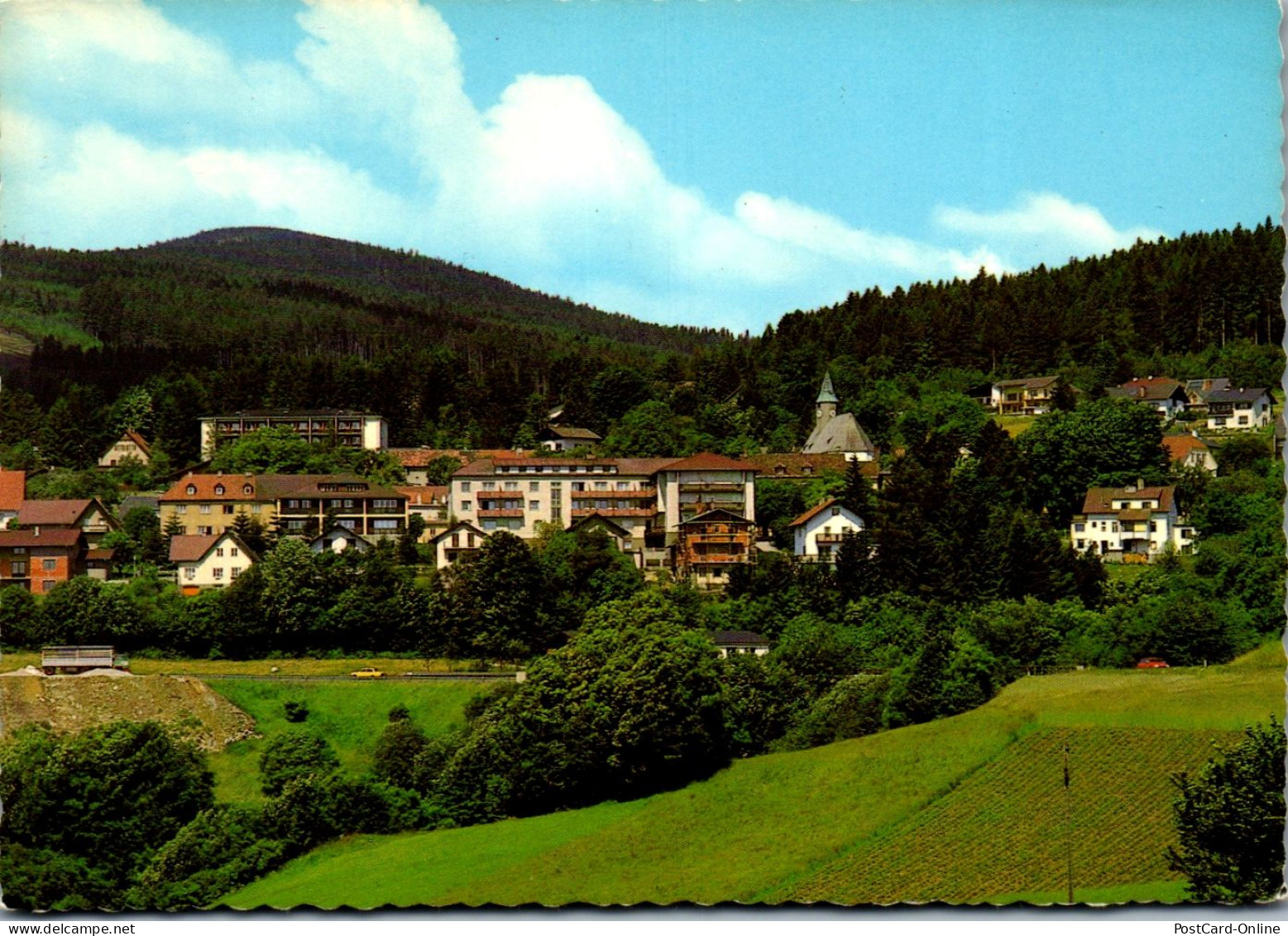 47076 - Niederösterreich - Mönichkirchen , Panorama - Gelaufen 1986 - Neunkirchen