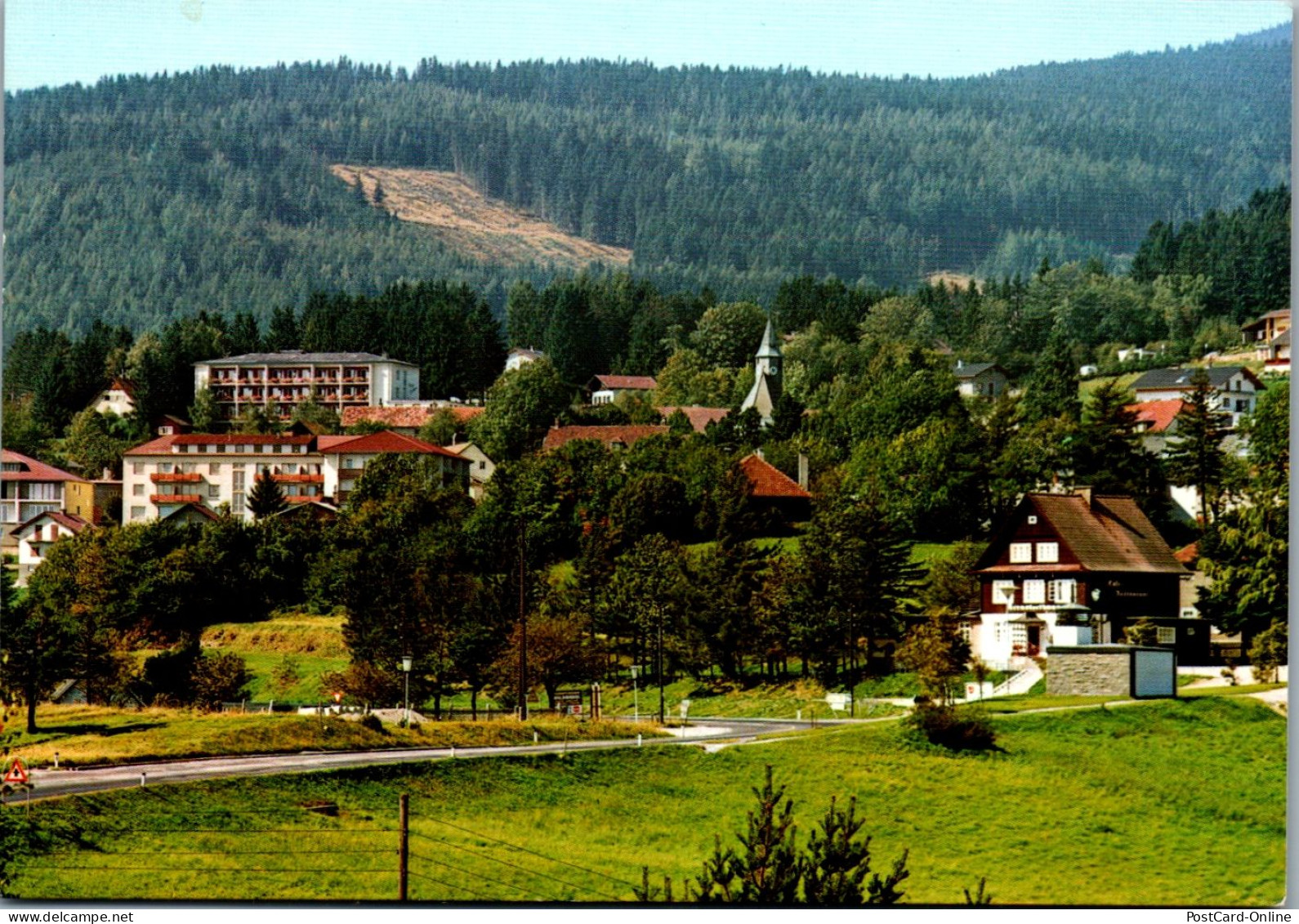 47079 - Niederösterreich - Mönichkirchen , Panorama - Gelaufen 1989 - Neunkirchen