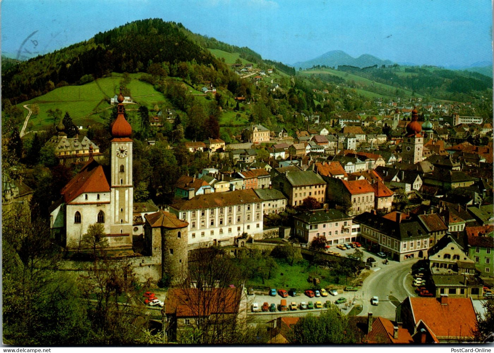 47068 - Niederösterreich - Waidhofen An Der Ybbs , Panorama - Gelaufen 1985 - Waidhofen An Der Ybbs